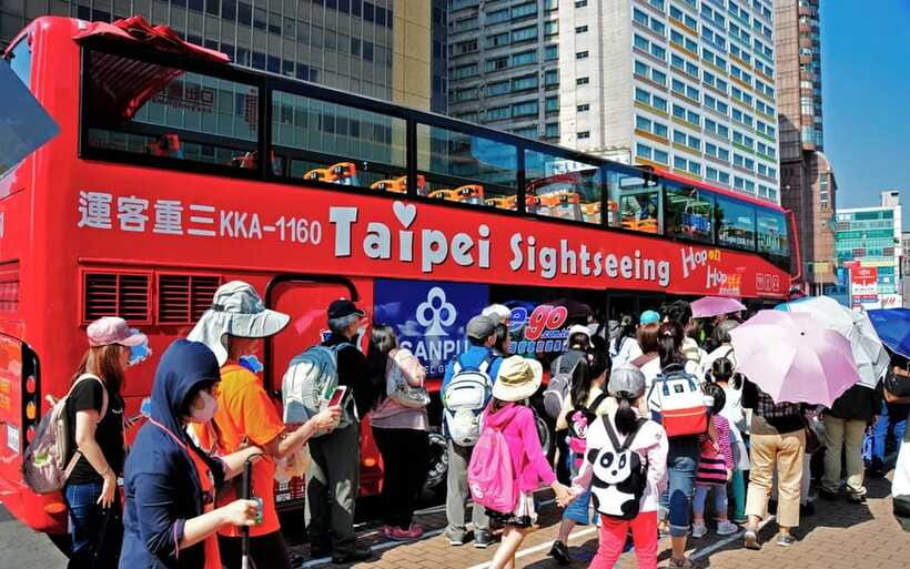 Taipei: Hop-On Hop-Off Sightseeing Bus with Audio Guide - Timing your pass: 4, 9, or 24 hours
