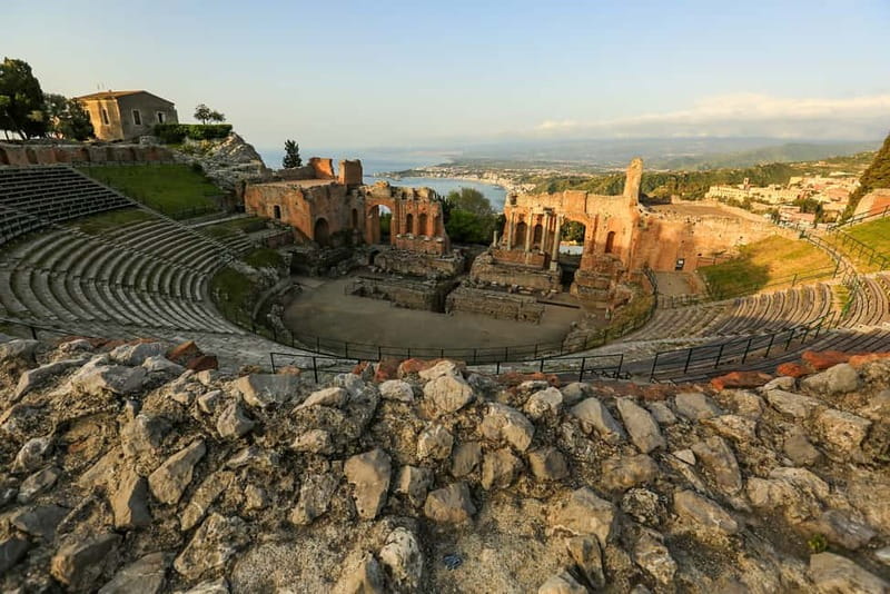 Taormina: Ancient Theater Skip-the-Line Ticket & Audio Guide - Arriving at the box office and entering