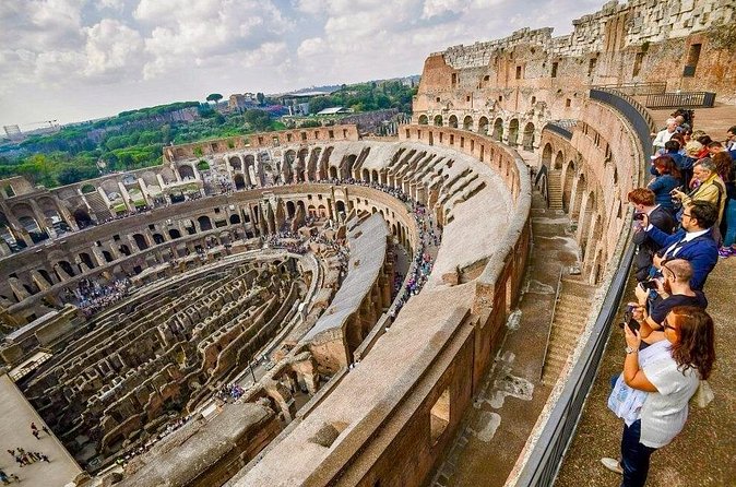 The Colosseum's Attic with 3rd, 4th & 5th Levels with Audio Guide - The audio guide and the self-guided format