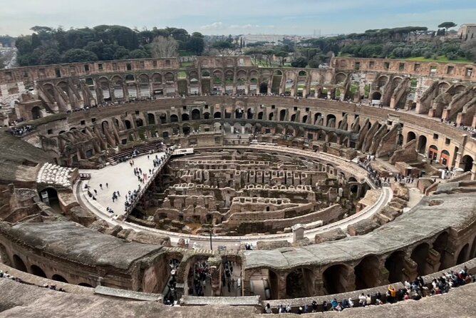 The Colosseum's Attic with 3rd, 4th & 5th Levels with Audio Guide - First and second floors: the familiar Colosseum, seen on your way up