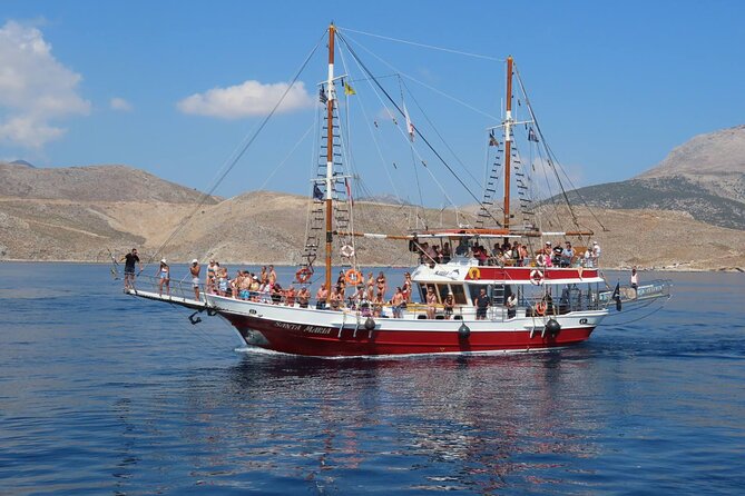 The Santa Maria 3 Island Cruise in the Aegean w/ Free Audio Guide - Pserimos, a simple sandy beach stop