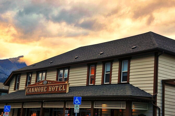 The Sights of Canmore: a Smartphone Audio Walking Tour - Church, barracks, and the Big Head Sculpture