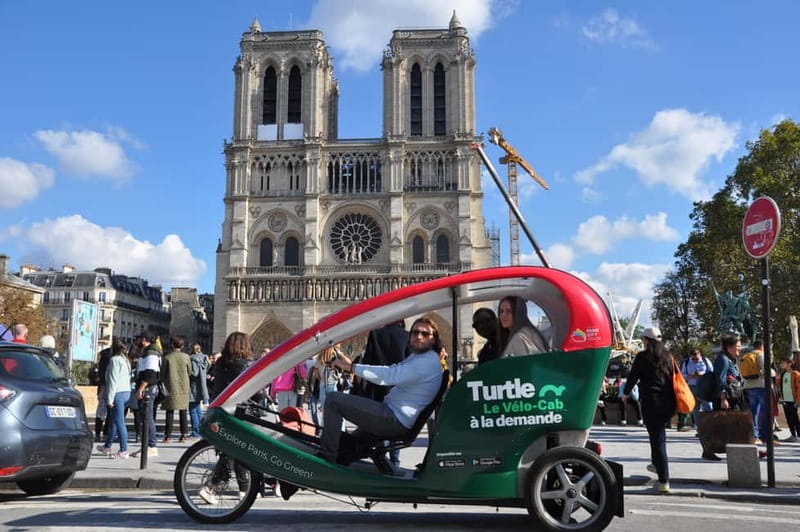 The Tout Paris Private Rickshaw bike Tour with Audio Guide - Starting at the Carrousel du Louvre