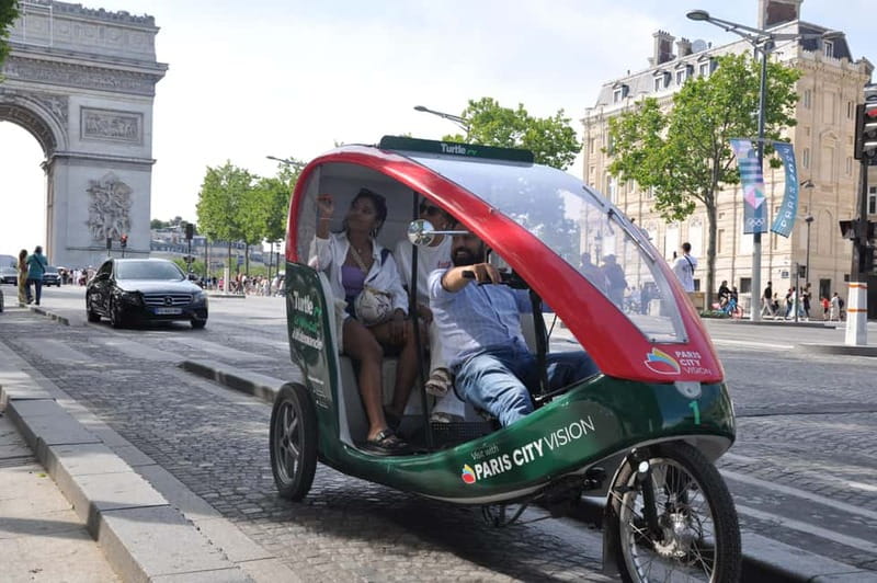 The Tout Paris Private Rickshaw bike Tour with Audio Guide - The Sorbonne, Pantheon, and Luxembourg Gardens