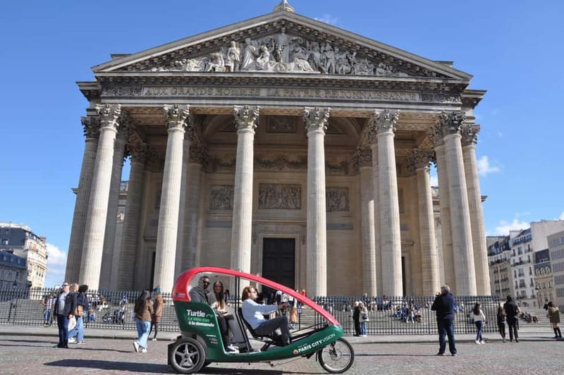 The Tout Paris Private Rickshaw bike Tour with Audio Guide - Bir-Hakeim, the Paris Statue of Liberty, and Trocadéro