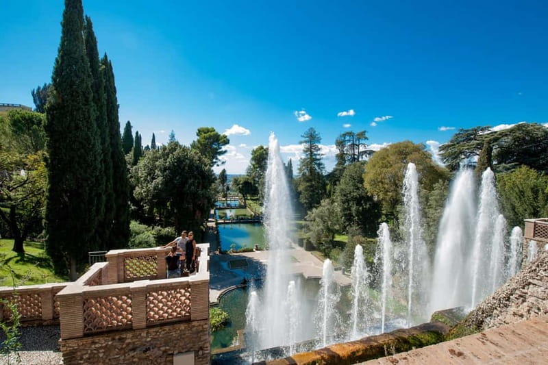 Tivoli: Villa d'Este Ticket with Audio Guide APP - Finding the Fountain of Neptune