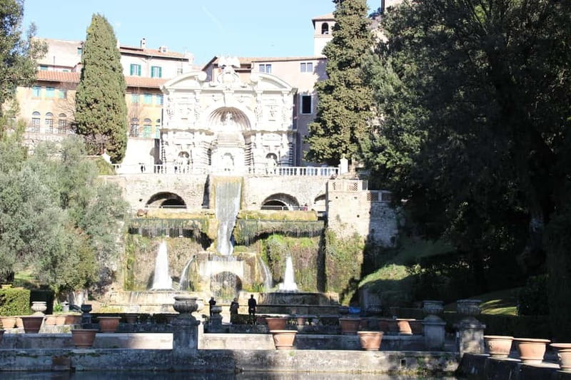 Tivoli: Villa d'Este Ticket with Audio Guide APP - Listening for the Water Organ Fountain