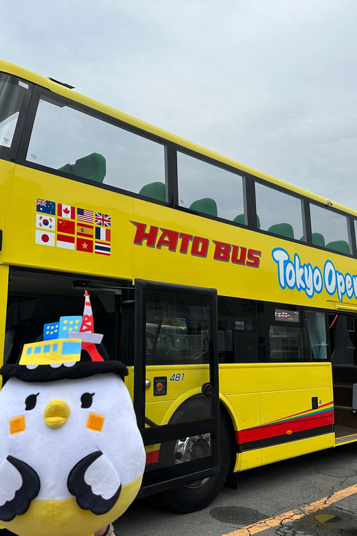 Tokyo: 60min Panoramic Open Top Bus Tour with Audio Guide - Key points to know before you board