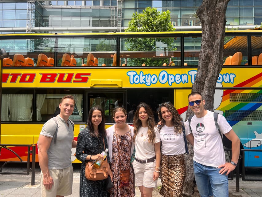 Tokyo: 60min Panoramic Open Top Bus Tour with Audio Guide - What $14 gets you