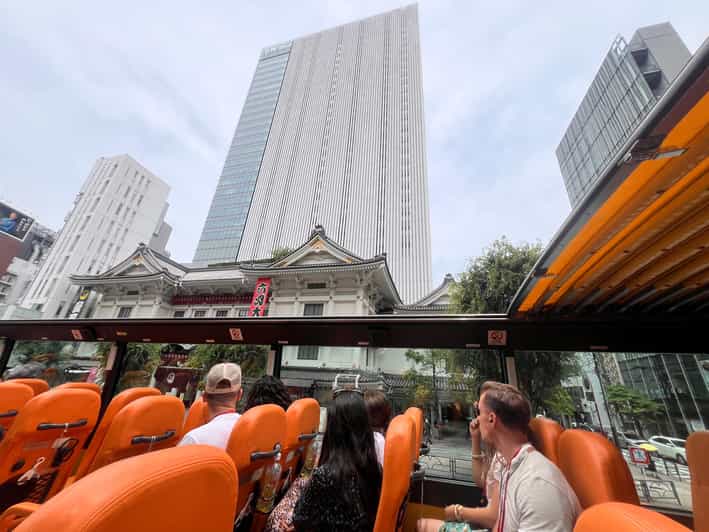 Tokyo: 60min Panoramic Open Top Bus Tour with Audio Guide - The National Diet Building and Toranomon