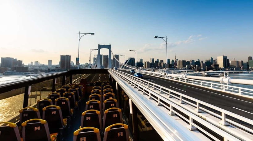 Tokyo: Open Top Panoramic Sightseeing Bus with Audio Guide - What this Tokyo bus tour is really like