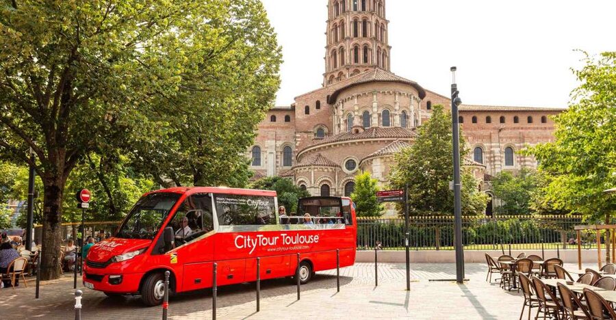 Toulouse: City Sightseeing Tour by Bus with Audio Guide - A quick ride through Toulouse’s pink-brick center