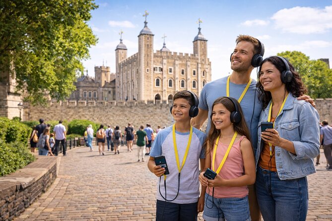 Tower of London Ticket with Audio Guide and Unlimited Entry Time - Getting inside and collecting the audio guide