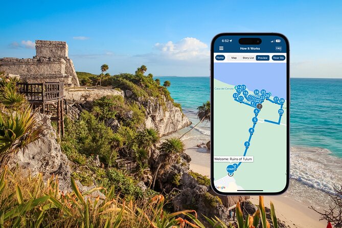 Tulum Mayan Ruins GPS Self-Guided Walking Audio Tour - What You Get for $9.99 at Tulum
