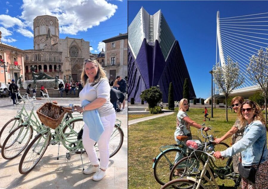 Valencia: Audioguide eng,esp,ita + Bike All Day - Riding Valencia on the included city bike