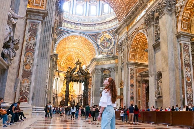 Vatican city: St. Peter's Basilica Priority Entry, Audio Guide - The important difference between the basilica and the Vatican Museums