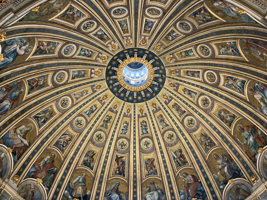 Vatican Full access: St.Peter's Basilica, Dome, Tombs+Audio - Key points to know before booking