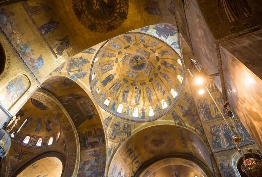 Venice: St Mark's Basilica Entry Ticket with Audio Guide App - The first view inside St. Mark’s Basilica