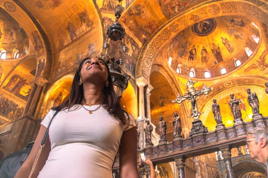 Venice: St. Mark’s Basilica Skip-the-Line Ticket & Audio App - The standard visit through Porta San Pietro