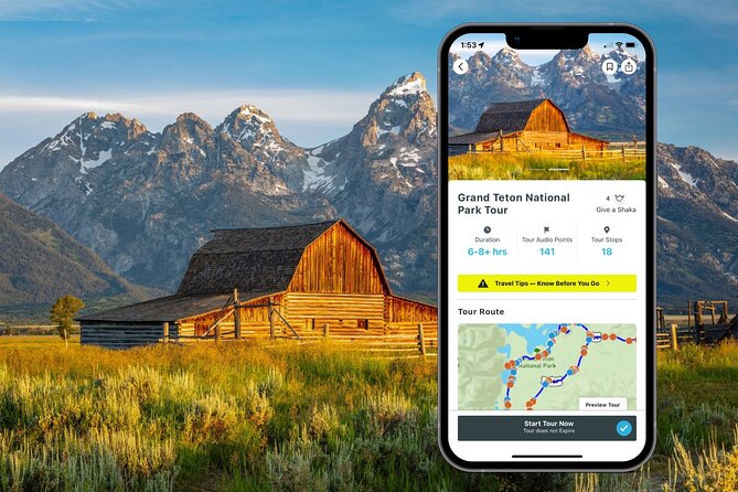 Yellowstone and Grand Teton Self-Guided Audio Tour Bundle - Old Faithful, Isa Lake, and West Thumb