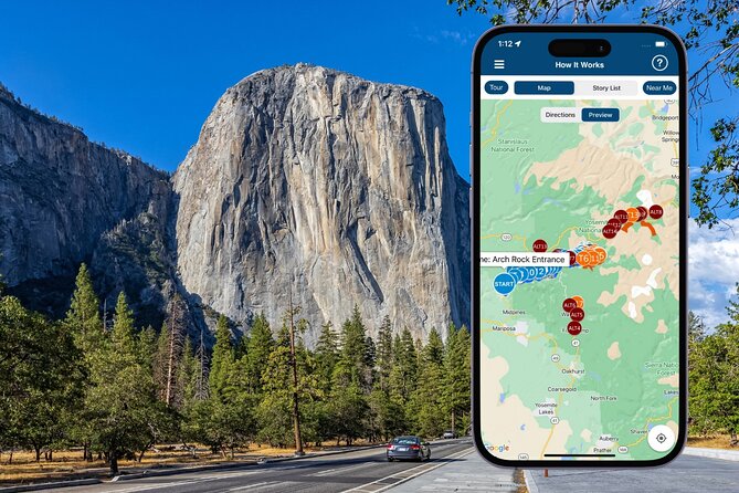 Yosemite National Park Self Guided Driving Audio Tour Guide - Starting in Yosemite Valley without a live guide