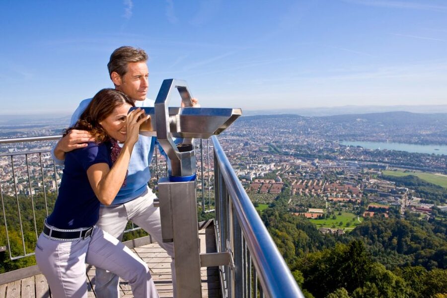 Zurich: Audio Guided City Tour and Train to “Top of Zurich” - Old town churches and guild houses