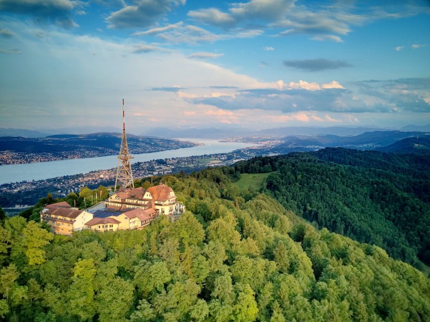 Zurich: Audio Guided City Tour and Train to “Top of Zurich” - The summit view and the weather question