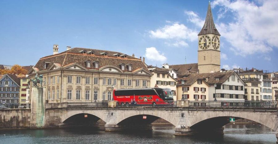 Zurich: City Top Attractions Tour by Bus with Audio Guide - A two-hour introduction to Zurich from the bus window